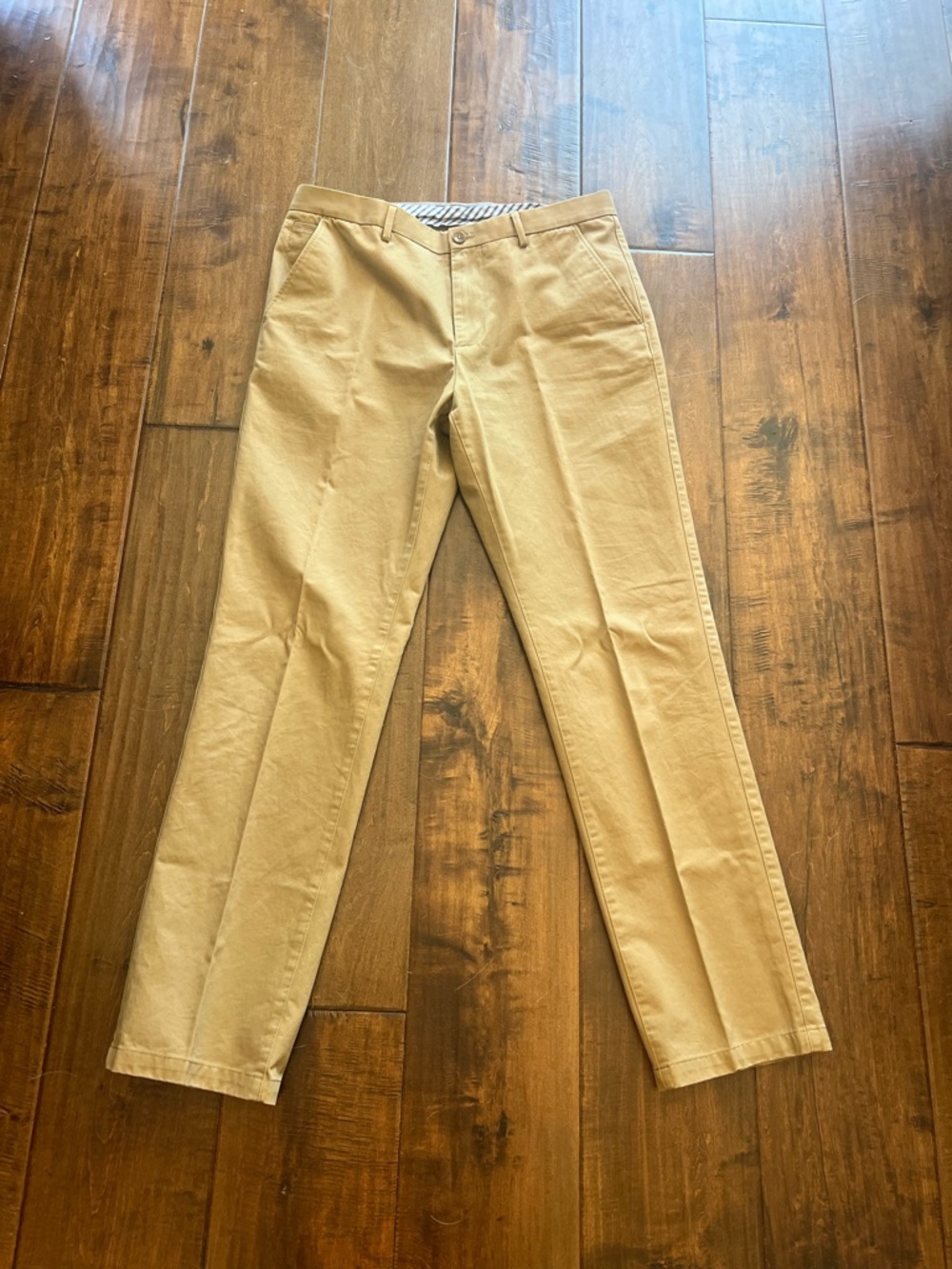 35x34 Banana Republic Kentfield Tan Chino Pants
